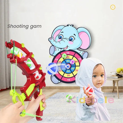 Dinosaur Slingshot Target Game: Kids' Outdoor Fun Toy