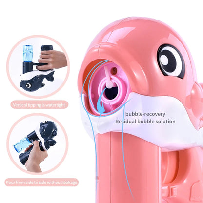 Whale Handheld Bubble Blower Gun