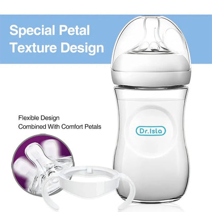 Dr.isla BPA-Free Baby Bottle - 150ml/330ml, Drop-Resistant
