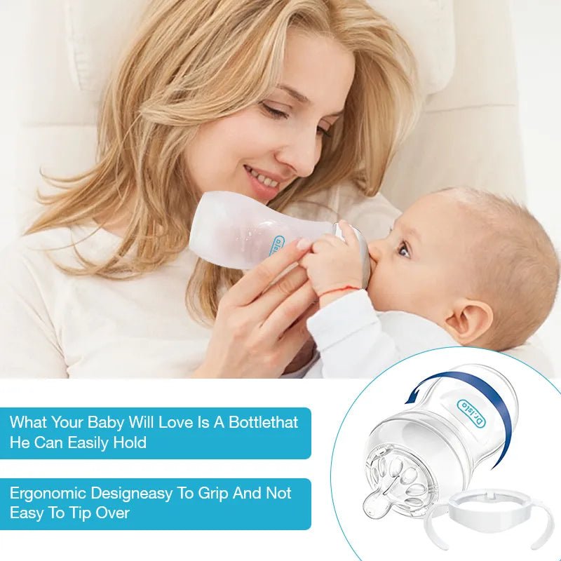 Dr.isla BPA-Free Baby Bottle - 150ml/330ml, Drop-Resistant