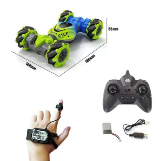 Gesture-Controlled Drift RC Car with Twist & Climb Feature