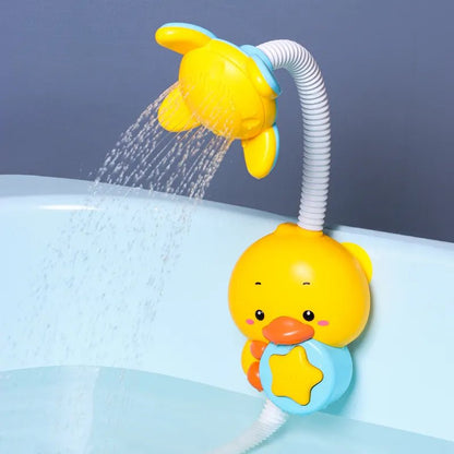 Elephant Model Electric Water Spray Bath Toy for Babies
