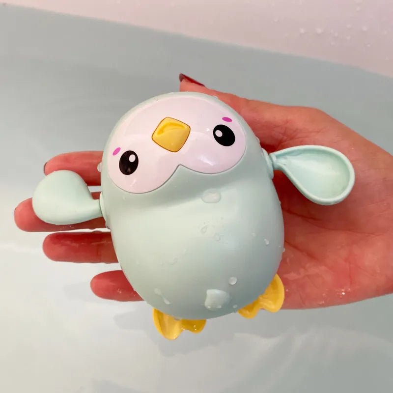 Cute Duck & Penguin Egg Water Spray Bath Toys for Kids