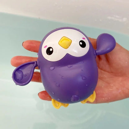 Cute Duck & Penguin Egg Water Spray Bath Toys for Kids