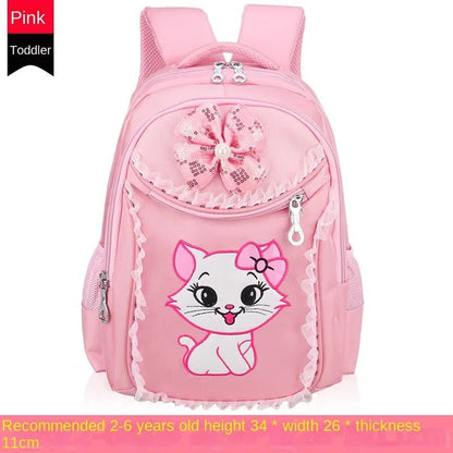 Korean Cute Princess Schoolbag: Breathable & Durable for Girls