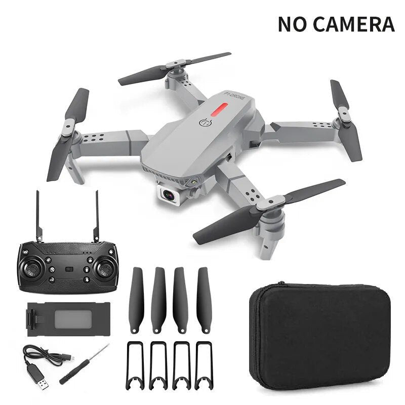 2025 E88 4K Foldable RC Drone (Dual-Camera Option) by KBDFA