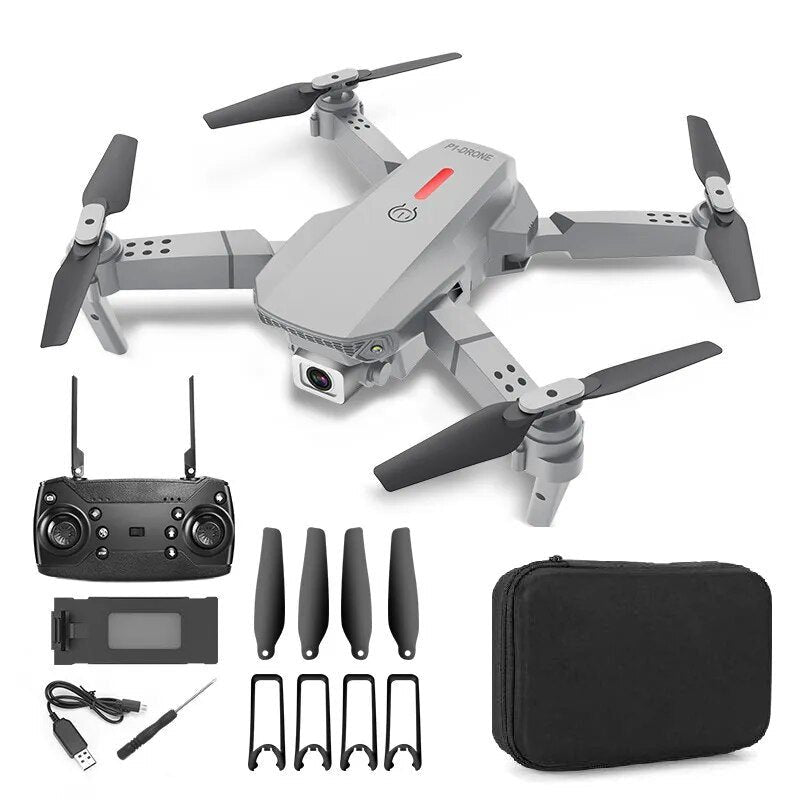 2025 E88 4K Foldable RC Drone (Dual-Camera Option) by KBDFA