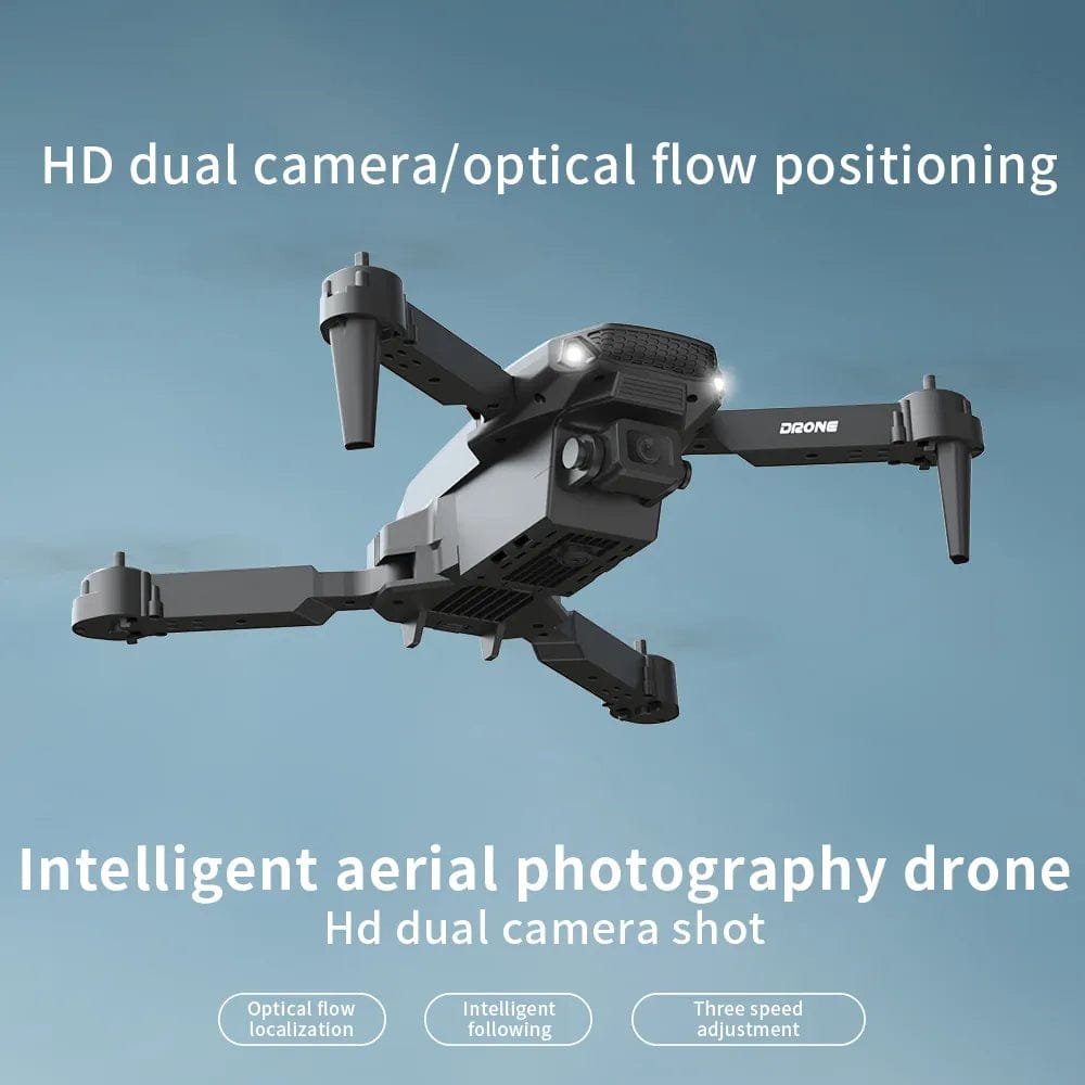New E88Pro RC Drone - 4K, Dual HD Camera, Foldable RC Helicopter, Kid Gift Toy