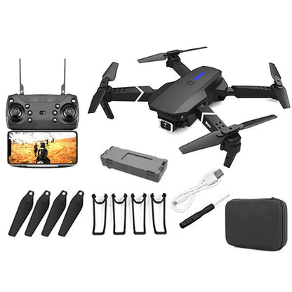 E88 Pro Drone - 4K HD Dual-Camera, Wide-Angle RC Quadcopter Airplane Toy