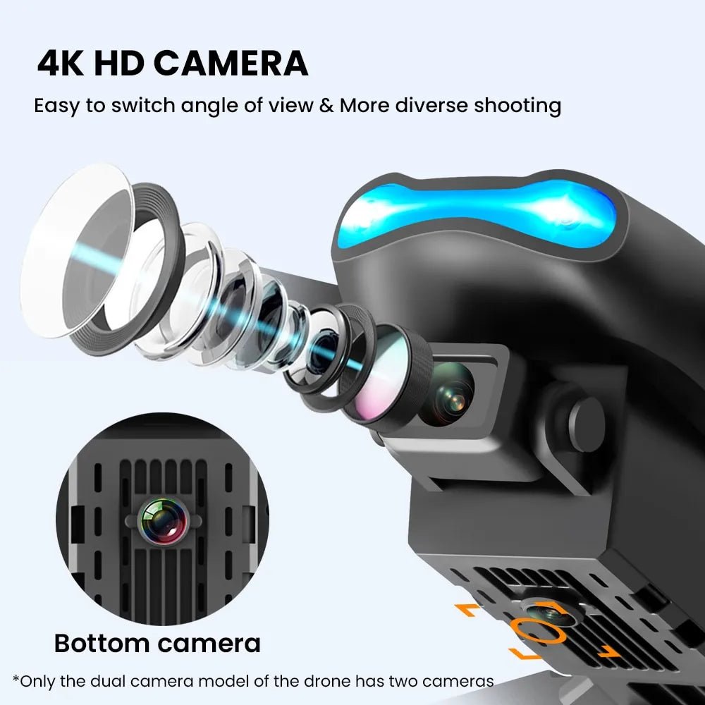 E99 K3 Pro HD 4k Drone - Mini RC, WIFI, Aerial Photo Quadcopter Toy