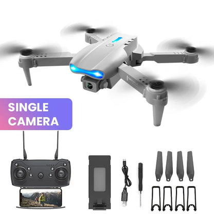 E99 K3 Pro HD 4k Drone - Mini RC, WIFI, Aerial Photo Quadcopter Toy