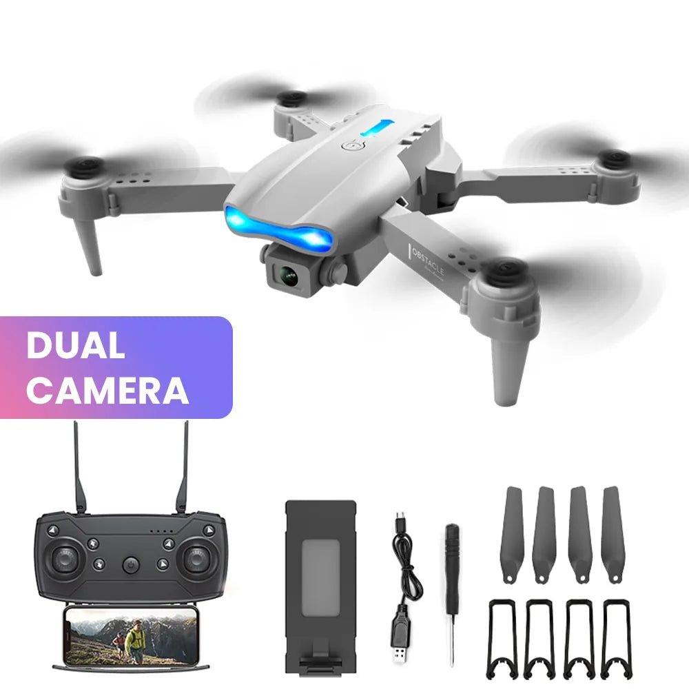 E99 K3 Pro HD 4k Drone - Mini RC, WIFI, Aerial Photo Quadcopter Toy