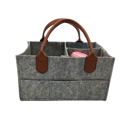Foldable Cloth Storage Baby Large Size Diaper Caddy Changing Table Organiser Toy Storage Basket
