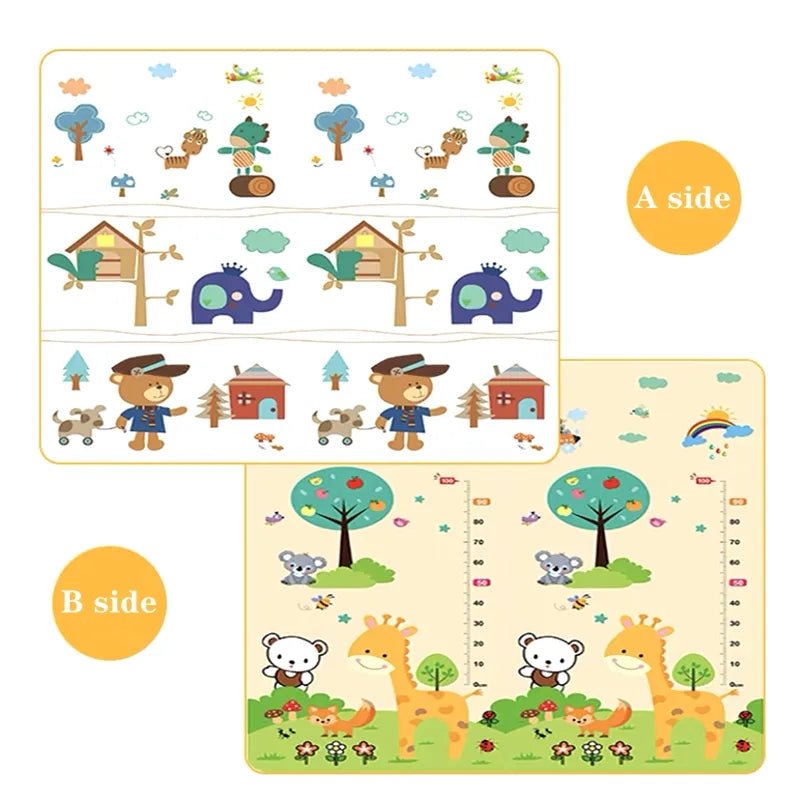 Eco-Friendly Thick EPE Baby Crawling Mat - Folding Play Rug