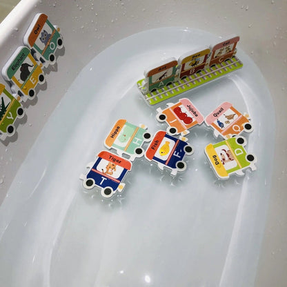 Soft EVA Rail & Traffic Bath Toys - Educational Suction Water Toys for Kids