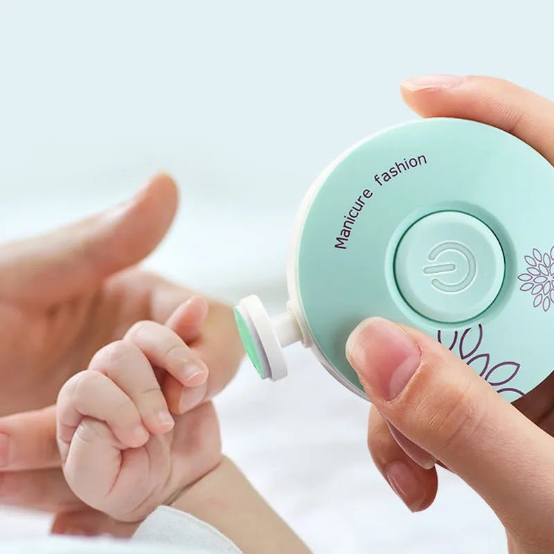 Electric Baby Nail Trimmer & Manicure Kit for Newborns
