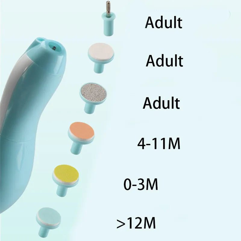 Multifunctional Electric Baby Nail Trimmer &amp; Care Set