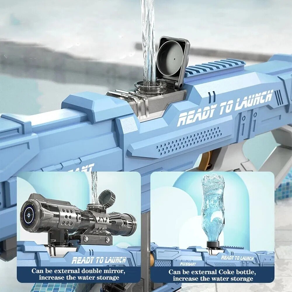 High-Tech Full Automatic Electric Water Gun for Summer Fun