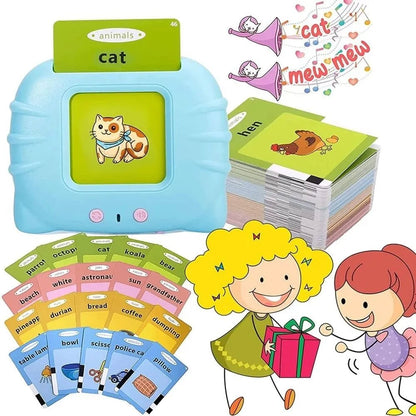 Interactive English Learning Flash Cards for Kids: Electronic Audio Book & Toys