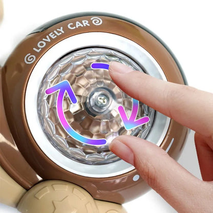 Electronic Crawling Crab: Glowing Music Toy for Kids