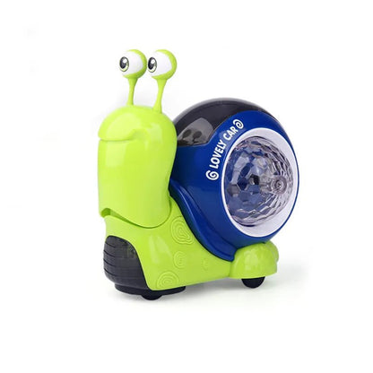 Electronic Crawling Crab: Glowing Music Toy for Kids