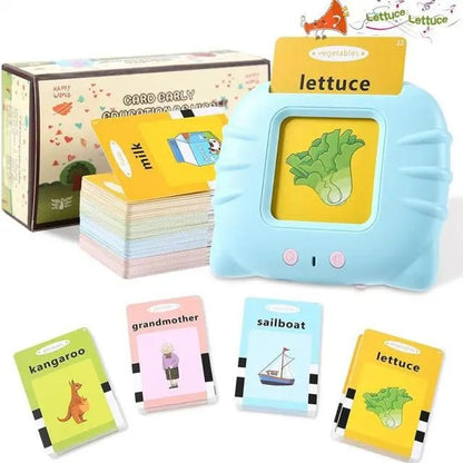 Interactive English Learning Flash Cards for Kids: Electronic Audio Book & Toys