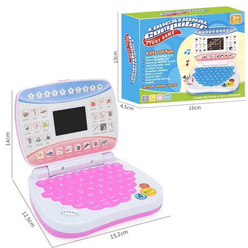 Kids' Learning Laptop - Electronic Preschool Education Toy