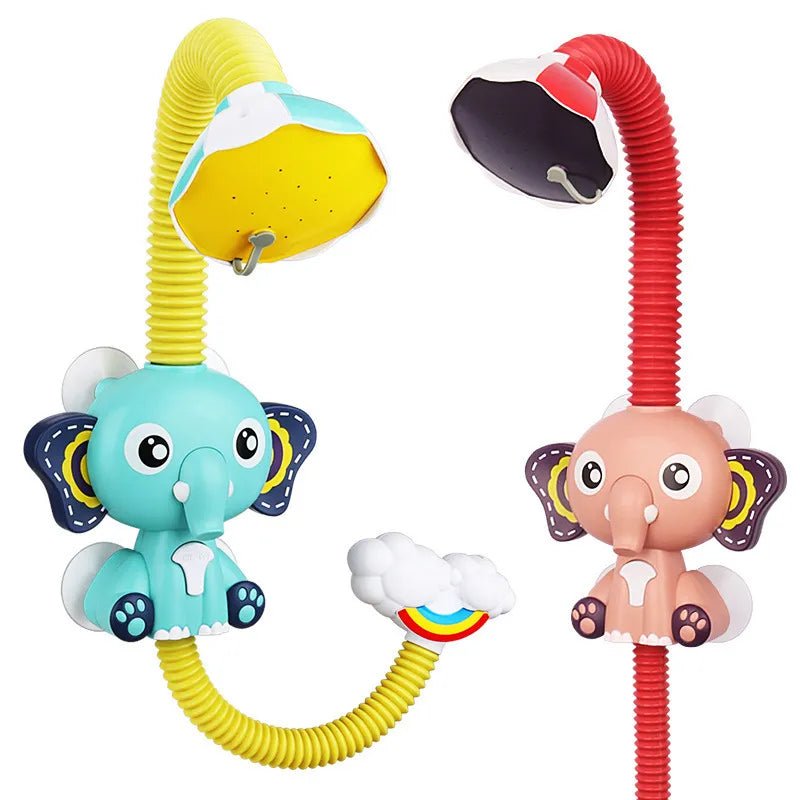 Elephant Model Electric Water Spray Bath Toy for Babies