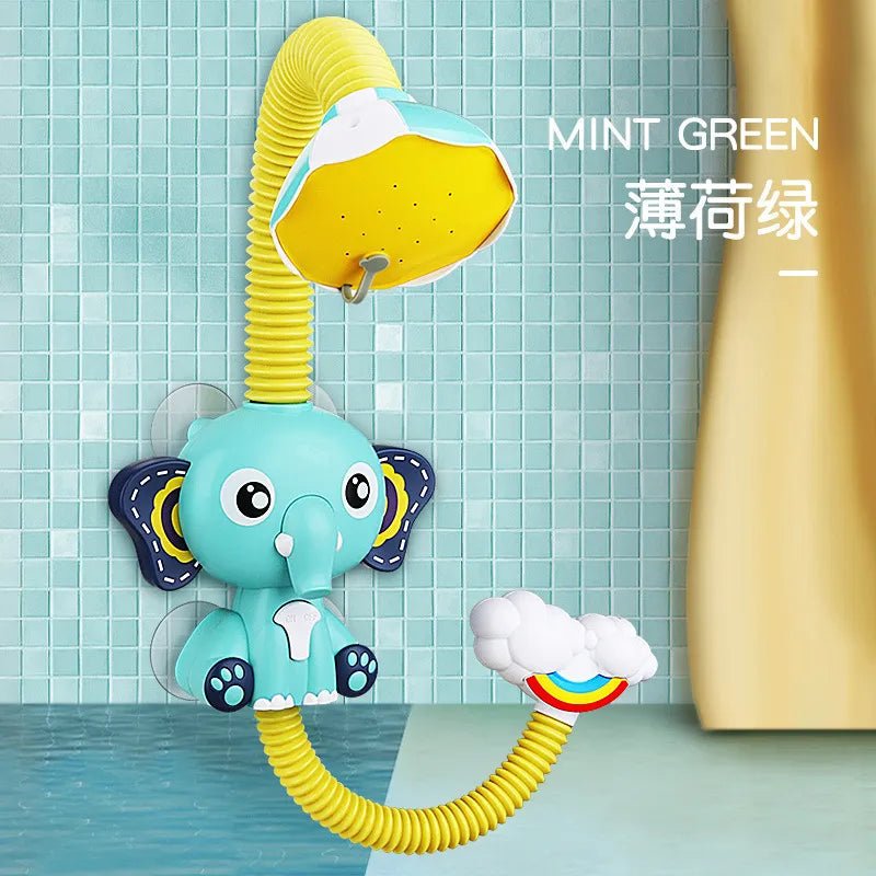 Elephant Model Electric Water Spray Bath Toy for Babies