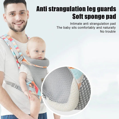 Portable Ergonomic Baby Carrier: Front and Back Holder