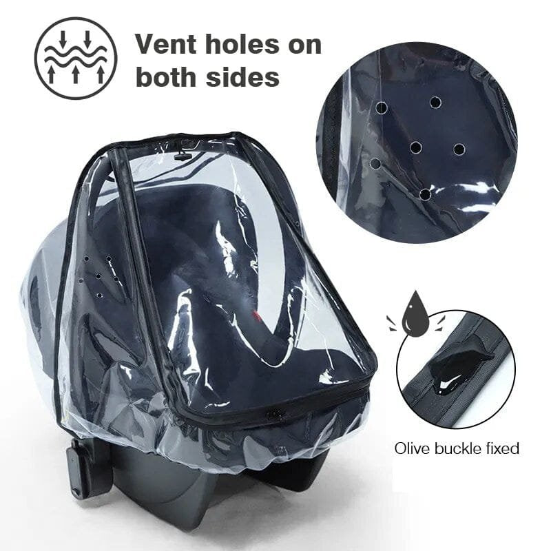 Transparent EVA Baby Safety Seat Rain Cover