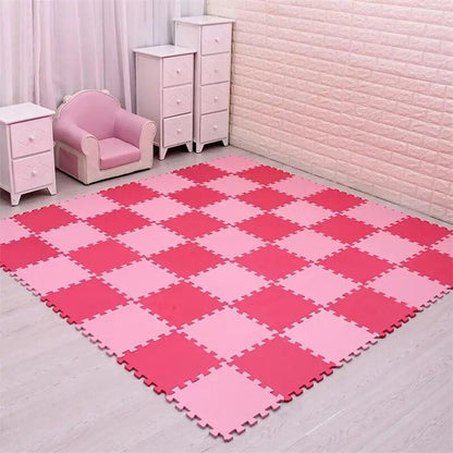 EVA Foam Baby Play Puzzle Mat - 18/24 Interlocking Exercise Tiles
