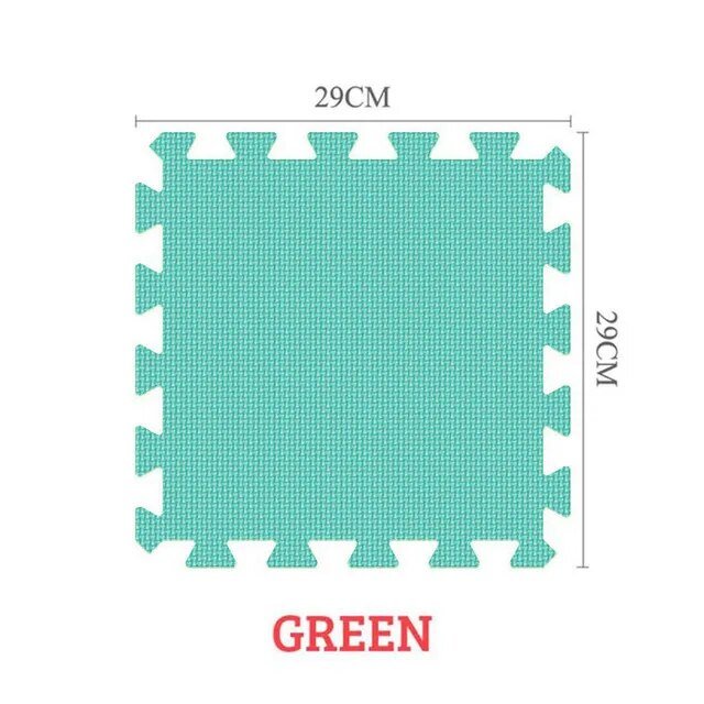 EVA Foam Baby Puzzle Play Mat - 29cm Interlocking Tiles for Kids
