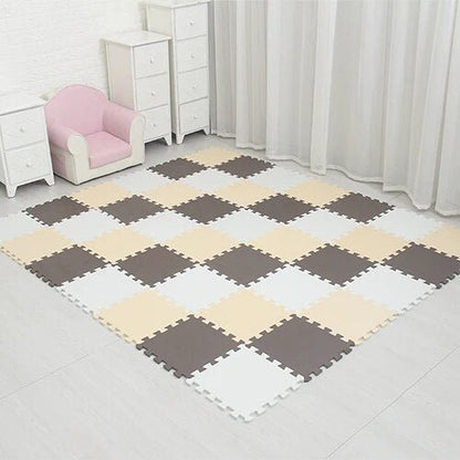 EVA Foam Baby Play Puzzle Mat - 18/24 Interlocking Exercise Tiles