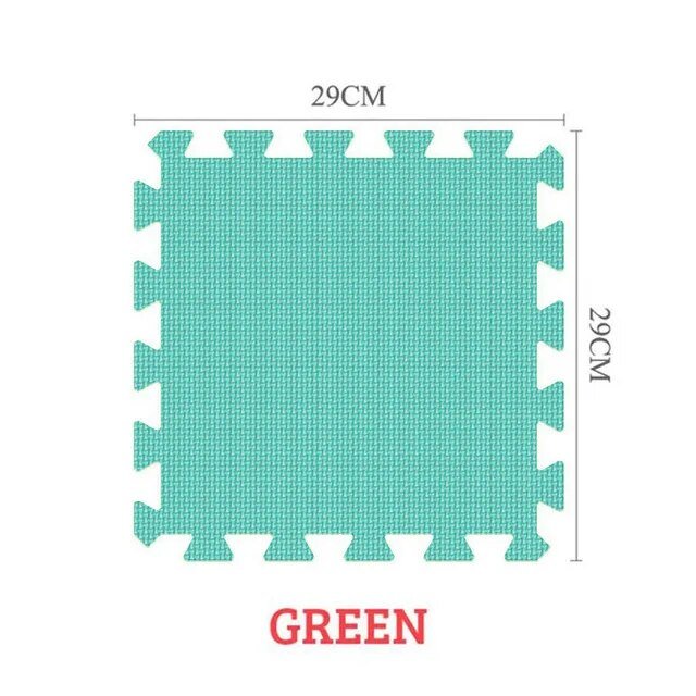 EVA Foam Baby Play Puzzle Mat - 18/24 Interlocking Exercise Tiles