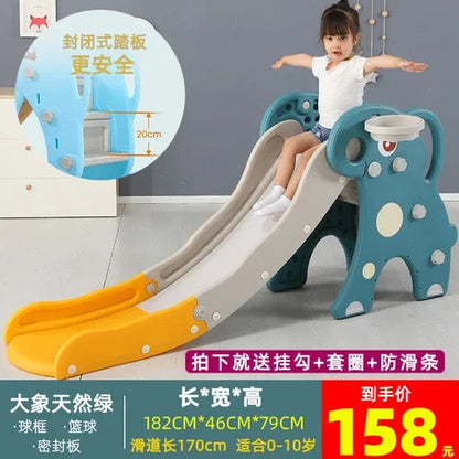 Extended Indoor Kids Slide – Safe Home Playground