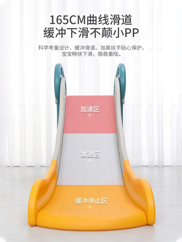Extended Indoor Kids Slide – Safe Home Playground