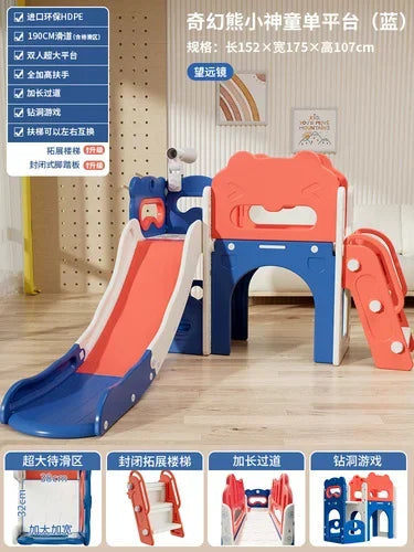 Extended Indoor Kids Slide – Safe Home Playground