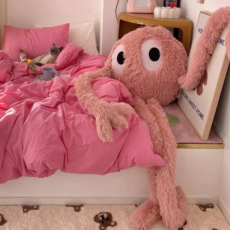 Giant 175cm Swag Green Alien Monster Plush Toy with Long Limbs
