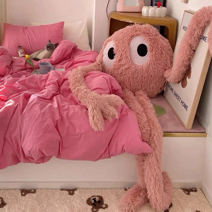 Giant 175cm Swag Green Alien Monster Plush Toy with Long Limbs