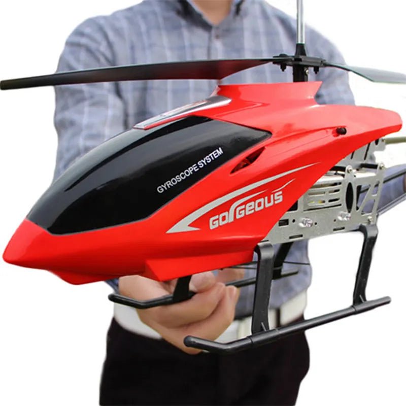 Extra Large 3.5CH RC Helicopter, Durable UAV, Kids' Gift Drone