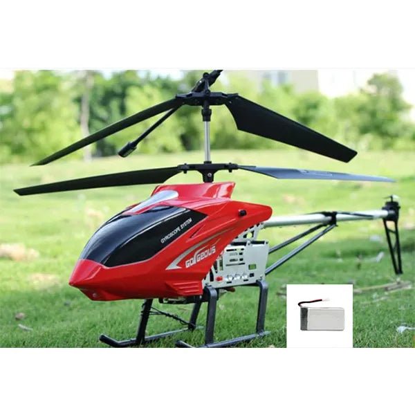 Extra Large 3.5CH RC Helicopter, Durable UAV, Kids' Gift Drone