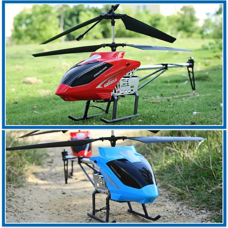 Extra Large 3.5CH RC Helicopter, Durable UAV, Kids' Gift Drone
