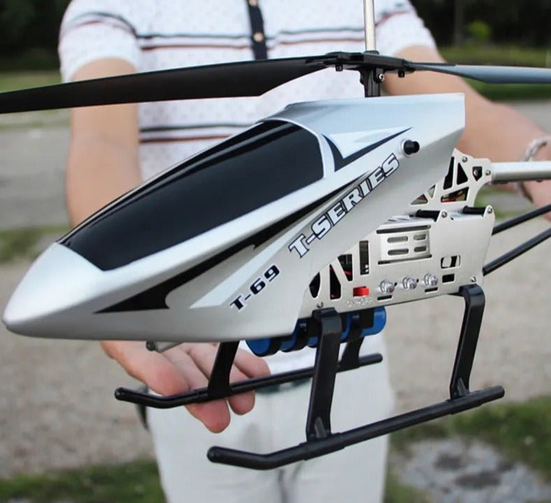Extra Large 3.5CH RC Helicopter, Durable UAV, Kids' Gift Drone