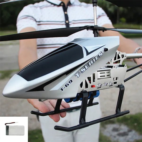Extra Large 3.5CH RC Helicopter, Durable UAV, Kids' Gift Drone