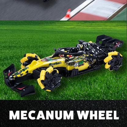 F2 RC Drift Car with Music, LED Lights, 2.4G, Gesture Control