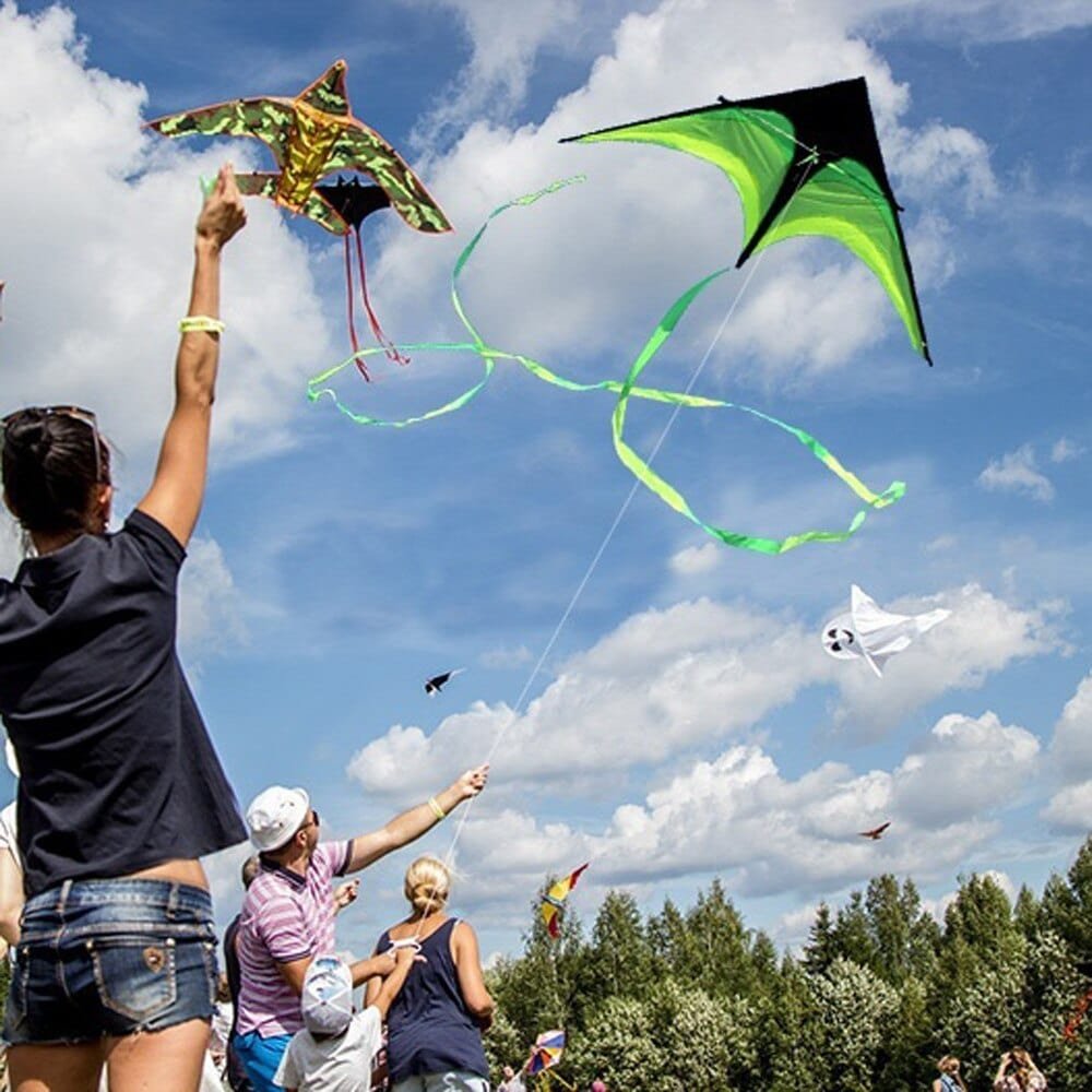 160cm Super Huge Kite Line Stunt Kids Kites Toys