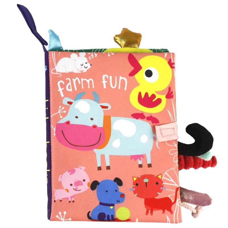 Interactive Sound Cloth Book: Baby Early Learning Toy