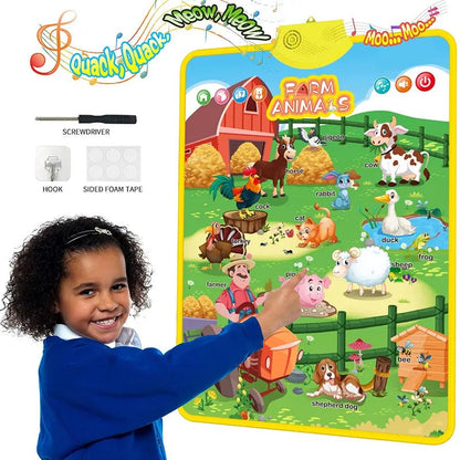 Electronic Alphabet Wall Chart: Educational Toy for Kids