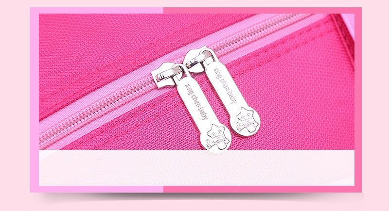 Fashion Sweet Cat Girl's School Bags Waterproof Cartoon Pattern